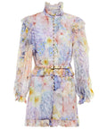 Zimmermann - Zimmermann Rhythmic Ruffle Playsuit Floral