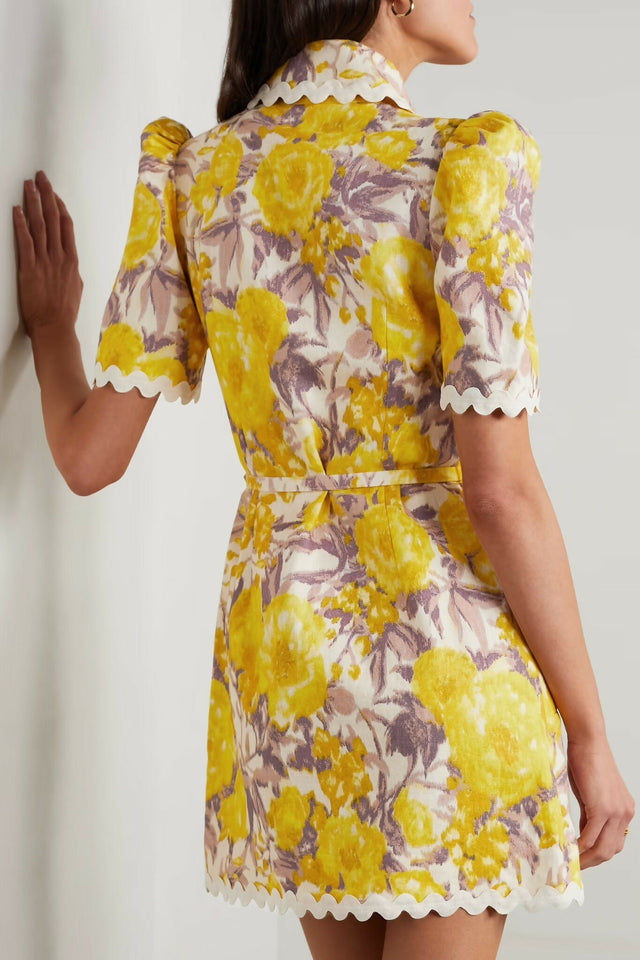 Zimmermann Ric Rac Mini Dress - Dresses