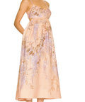 Zimmermann Rosa Bralette Midi Dress Size 8 & 10 - Dresses
