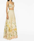 Zimmermann - Zimmermann Ruched Bralette & Coaster Maxi Skirt