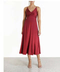 ZimmermannSilkRuchedPicnicDressRed