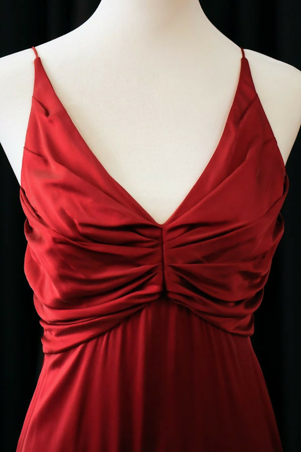 ZimmermannSilkRuchedPicnicDressRedHire