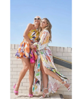 Zimmermann Shelly Billow Long Dress Poster Print Size 3 - 14 / Multi - Dresses