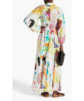 Zimmermann Shelly Billow Long Dress Poster Print Size 3 - 14 / Multi - Dresses