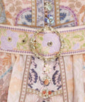 Zimmermann - Zimmermann Stargazer Kaleidoscope Buttoned Mini Dress