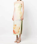Zimmermann - Zimmermann Structured Midi Dress in Poster Print