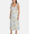 Zimmermann Super Eight Frilled Midi Dress - 10 / Floral - Dresses