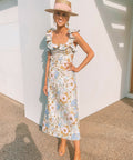Zimmermann Super Eight Frilled Midi Dress - 10 / Floral - Dresses