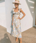 Zimmermann Super Eight Midi Dress Size 3 - 14 / Floral - Dresses