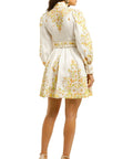 Zimmermann Super Eight Tubular Mini White - 14 / White - Dresses