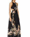 Zimmermann Tallow Halter Midi Dress Size 3 / 14 AU