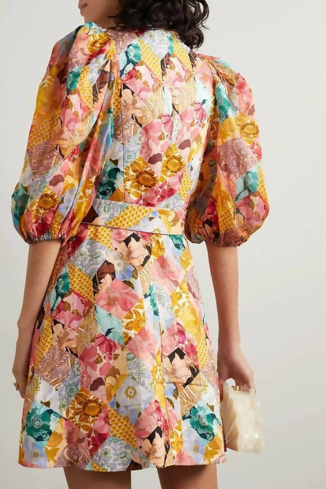 Zimmermann Tempo Kaleidoscope Mini Dress - Dresses