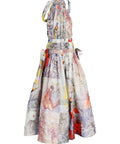 Zimmermann - Zimmermann The Botanica Halter Gown in Book Print