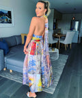 Zimmermann - Zimmermann The Botanica Halter Gown in Book Print