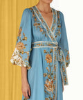 ZimmermannTheChintzWrapMidiDressinBlueDaisyFloralCLOSE