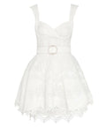 Zimmermann - Zimmermann The High Tide Embroidered Mini in Ivory