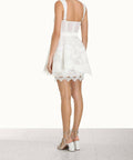 Zimmermann - Zimmermann The High Tide Embroidered Mini in Ivory