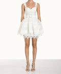 Zimmermann - Zimmermann The High Tide Embroidered Mini in Ivory