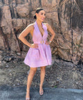 Zimmermann - Zimmermann The High Tide Tuxedo Mini in Lilac