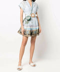 Zimmermann - Zimmermann The Postcard Shirt Mini Dress in Lorne Print