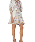 Zimmermann - Zimmermann The Prima Day Mini Dress in Multi Floral