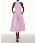 Zimmermann - Zimmermann The Prima Halter Midi in Persimmon