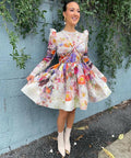 Zimmermann - Zimmermann The Prima Panelled Mini Dress in Multi Floral