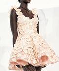 Zimmermann - Zimmermann The Prima Petal Mini Dress in Lipstick