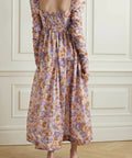 Zimmermann - Zimmermann The Violet Twist Front Midi Dress in Purple Multi Floral