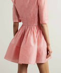 Zimmermann - Zimmermann The Wonderland Sleeved Mini Dress in Guava
