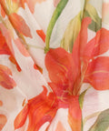 Zimmermann Tranquillity Draped Bodice in Red Lily - Dresses