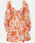 Zimmermann Tranquillity Floral Linen and Silk Mini Dress - 6 / Floral - Dresses