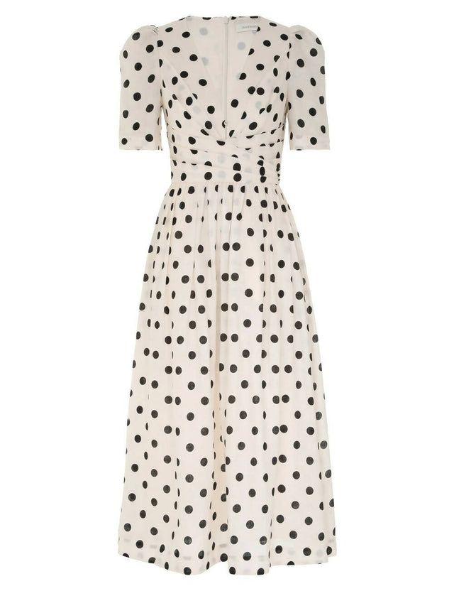 Zimmermann V Neck Midi Dress - Dresses