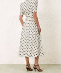 Zimmermann V Neck Midi Dress - Dresses