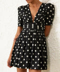 Zimmermann V Neck Mini Dress - Dresses