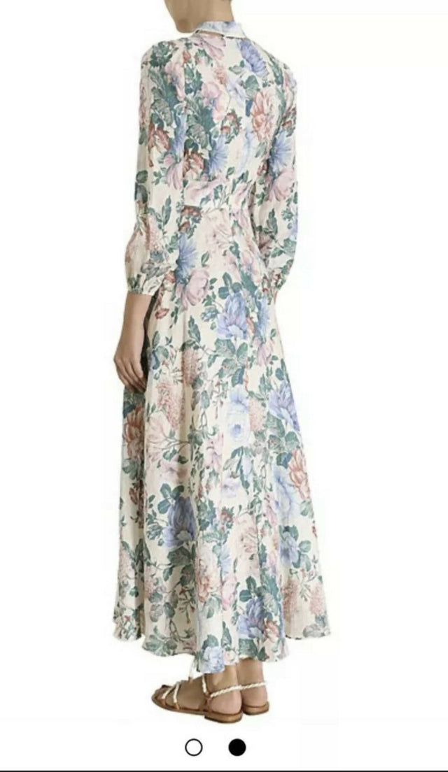 Zimmermann - Zimmermann Verity Plunge Long Dress