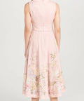 waverly plunge midi dress Zimmermann Waverly Plunge Floral Pink Midi Dress Size 2 (10-12)