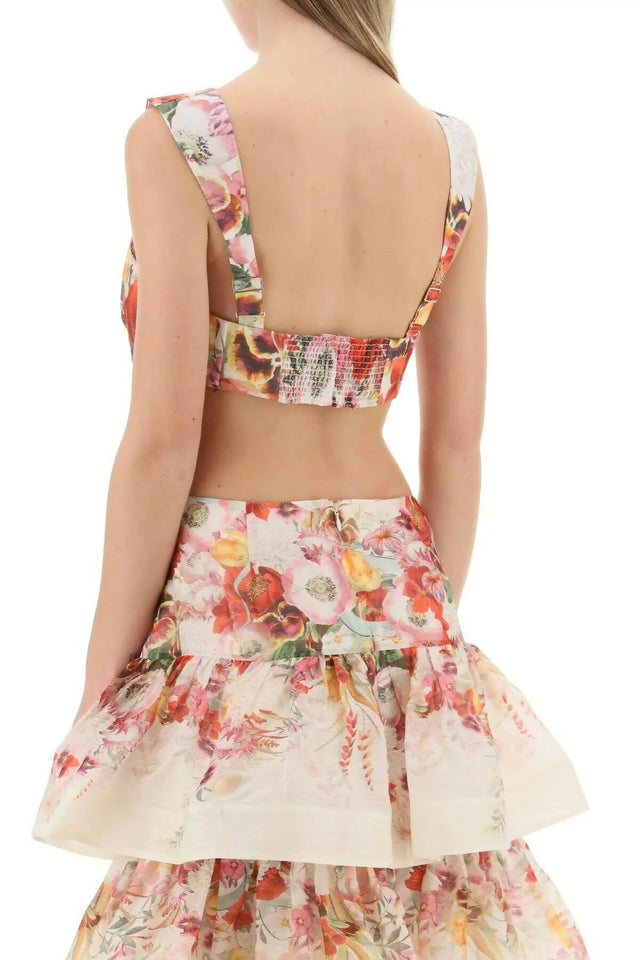Zimmermann - Zimmermann Wonderland Bralette & Tiered Skirt