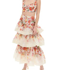 Zimmermann - Zimmermann Wonderland Bralette & Tiered Skirt