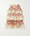 Zimmermann - Zimmermann Wonderland Bralette & Tiered Skirt