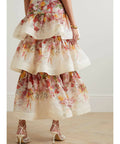 Zimmermann - Zimmermann Wonderland Bralette & Tiered Skirt