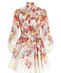 Zimmermann - Zimmermann Wonderland Buttoned Mini Dress