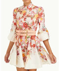 Zimmermann - Zimmermann Wonderland Buttoned Mini Dress