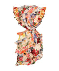 Zimmermann - Zimmermann Wonderland Frill Mini Dress in Spliced Multi Floral