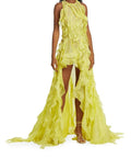 Zimmermann - Zimmermann Wonderland Sleeveless Ruffle Gown Size 6
