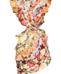 Zimmermann - Zimmermann Wonderland V-Neck Frill Dress in Multi