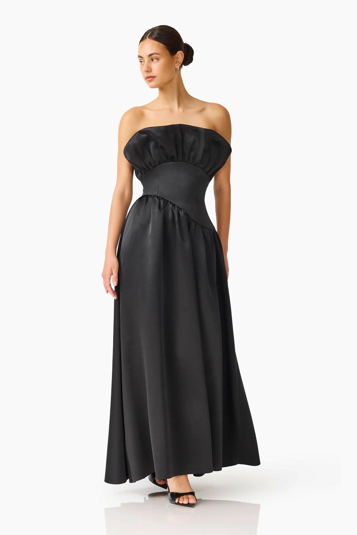 Elliatt Laurel Dress in Black – designer dress hire