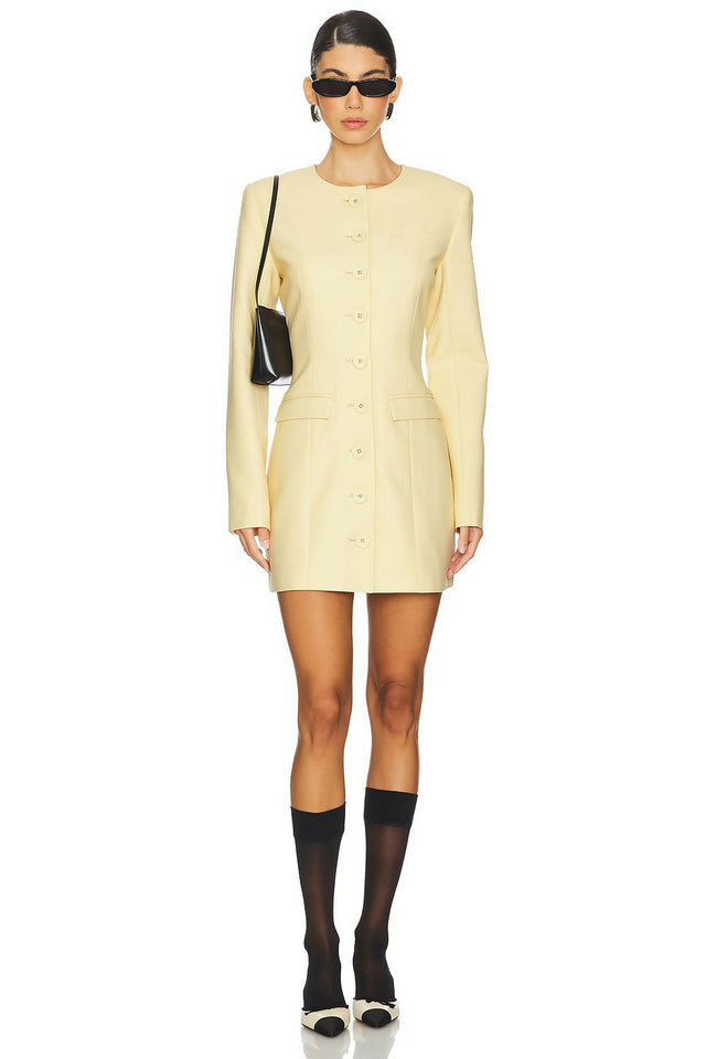 Anna Quan Eva Mini Dress Butter