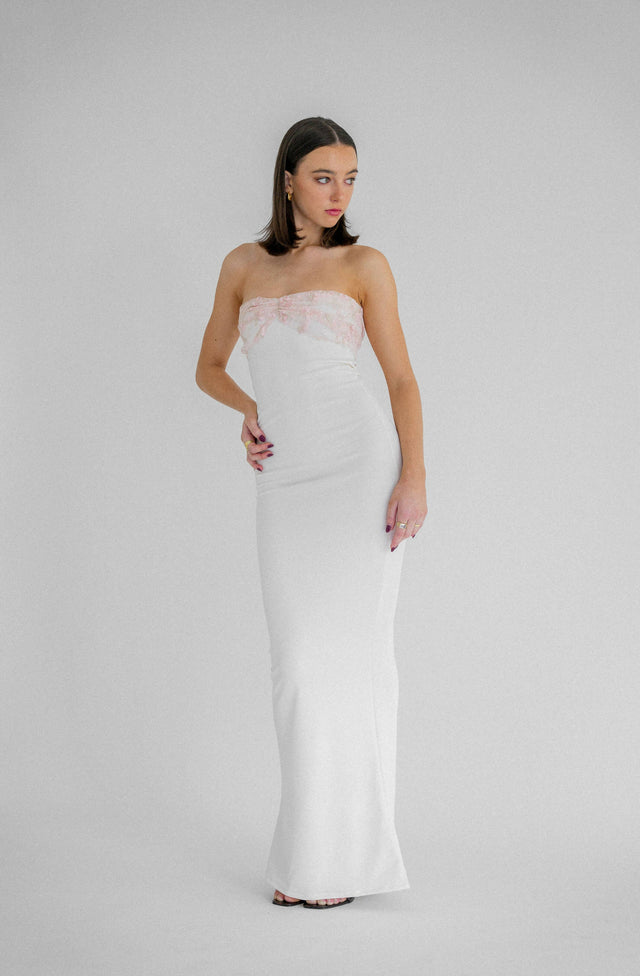 Hntr the Label Luci Gown - Ivory