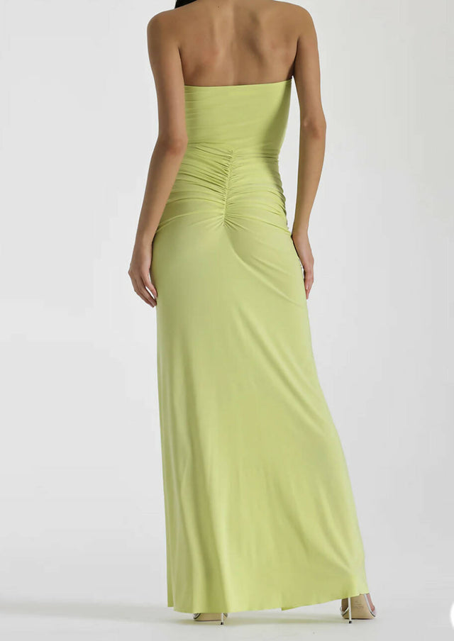 Natalie Rolt Shontae Gown in Citron